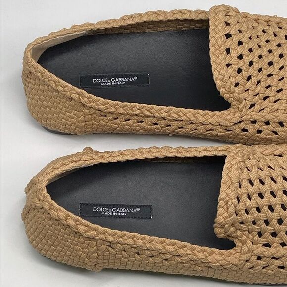 Dolce & Gabbana Crocheted Loafers UK size 11/US size 12 - Picture 5 of 11